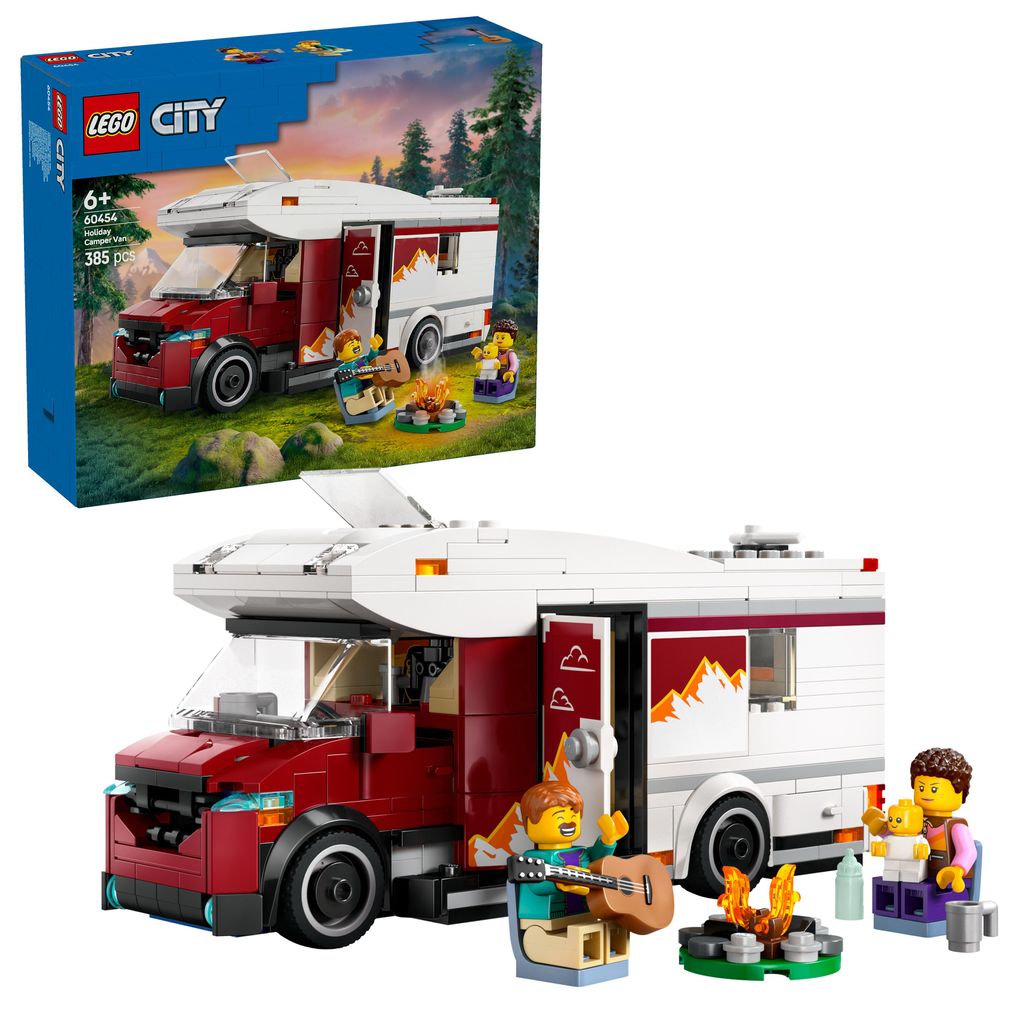 LEGO® City 60454 Le camping-car d’aventures Image du produit 