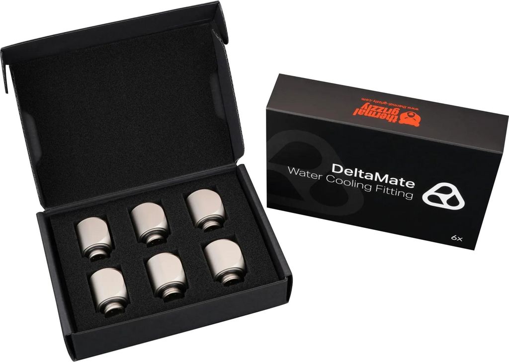 Thermal Grizzly DeltaMate Rotary - 90°, Verbindung, (6er Pack)