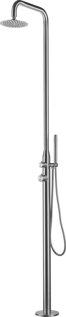 Eichenwald Ideal Außendusche Juist Pooldusche Gartendusche Edelstahl V2A 706592