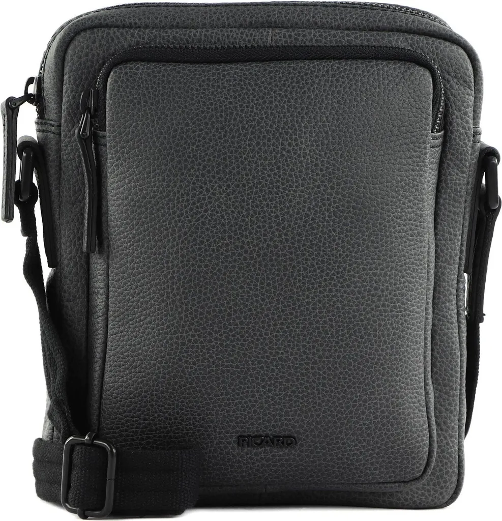 Sacoche bandoulière homme Casual Shoulderbag Picard noir et gris