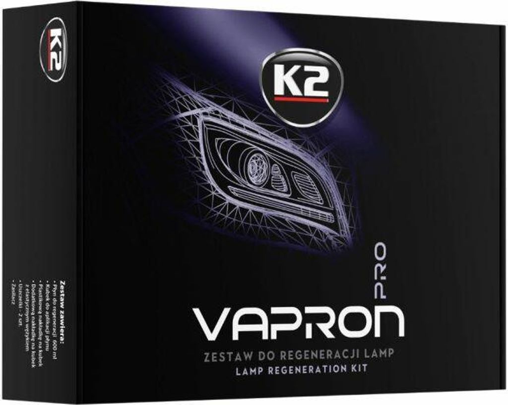 K2 Kit di rigenerazione fari Vapron Immagine del prodotto 