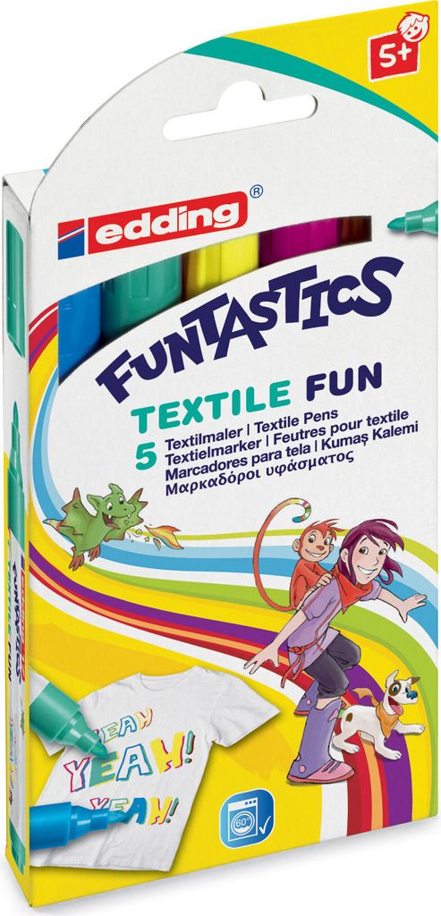 Funtastics Textilmarker 5erSet Produktbild 