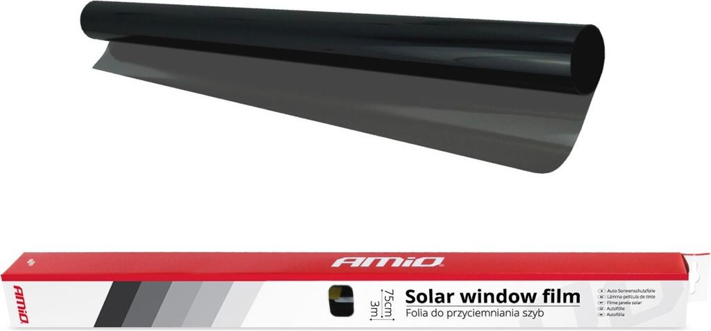AMiO Dunkelschwarze Autopholie 0,75x3m (15%) Produktbild
