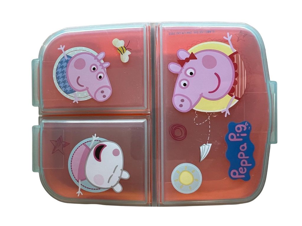 Vesper Dose Lunch Box 4 Scomparti 1400ml Con Posate – Contenitore Per Pane E Snack, Adatto A Microonde E Lavastoviglie – Colori Vari - 3