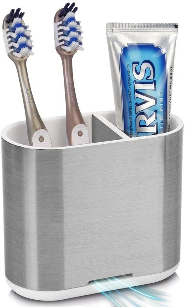 Porte-brosse à dents hygiénique amovible - Fini les dépôts de calcaire