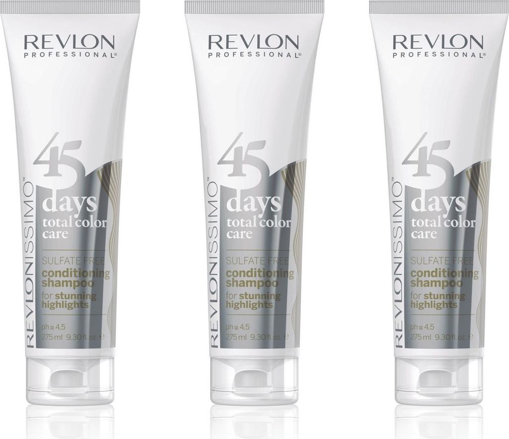 Revlonissimo 45 Days Total Color Care Stunning Highlights 3x275 ml