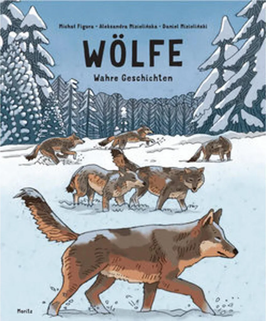 Wölfe Wahre Geschichten - Livre documentaire sur la vie des loups sauvages