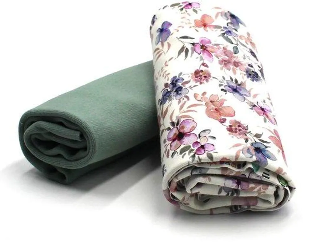 Jersey coton anti-irritation pour couture - Tissu doux 0,5m x 1,5m