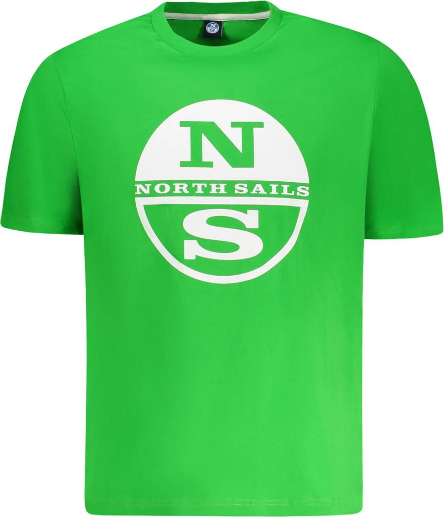 North Sails Herren KURZARM-T-SHIRT Grün 996017000_VE0432 : Größe - XL Größe: XL