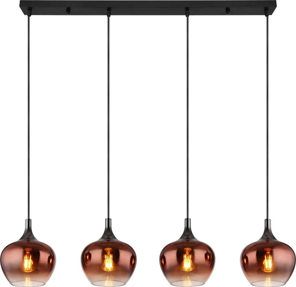 GLOBO Lighting MAXY Suspension Multicolore LBH 100x18x120 cm Moderne