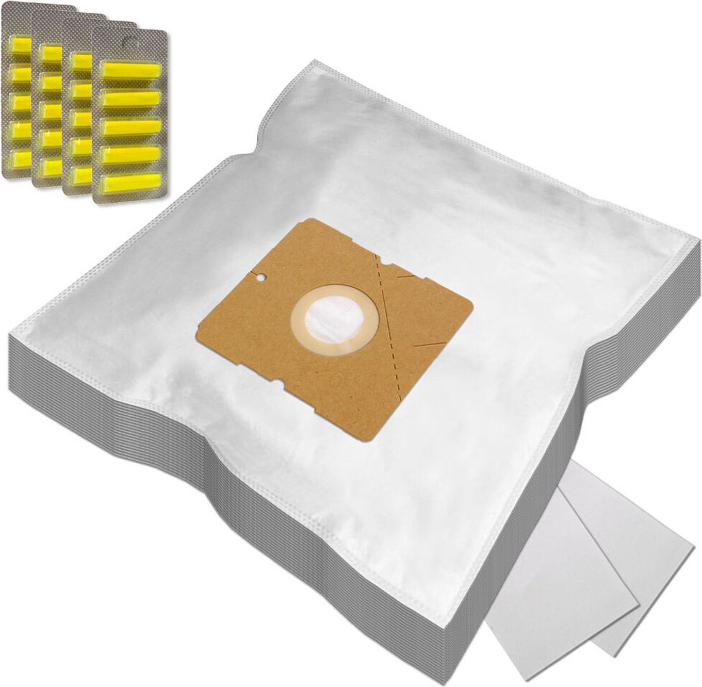SET 20 Staubsaugerbeutel + 20 Duft + 2 Filter für Samsung SC 1200, VC 6481, VC 5960, VC 7697, VC 5513, VC 7434, VC 6315, VC 8952