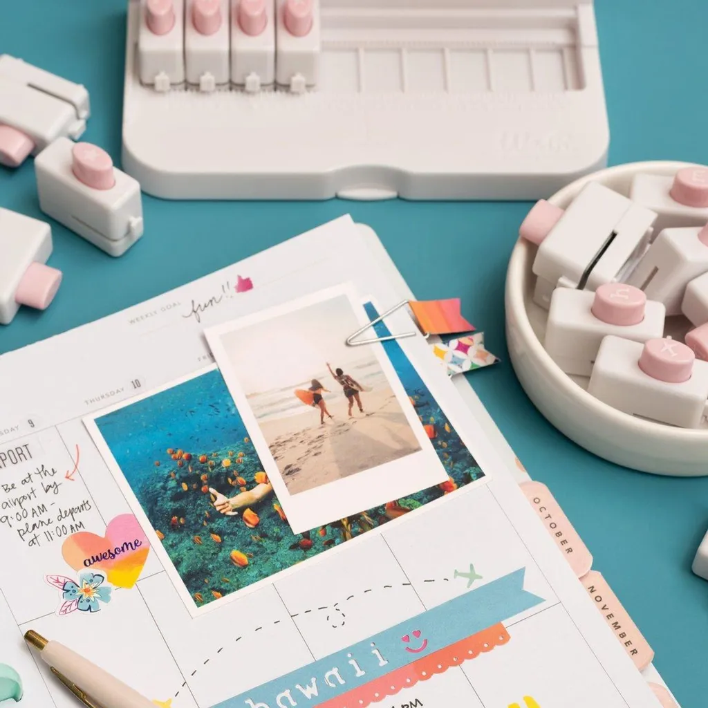 Performatrice de Mots We R Memory Keepers avec Blocs Lettres Interchangeables - 9