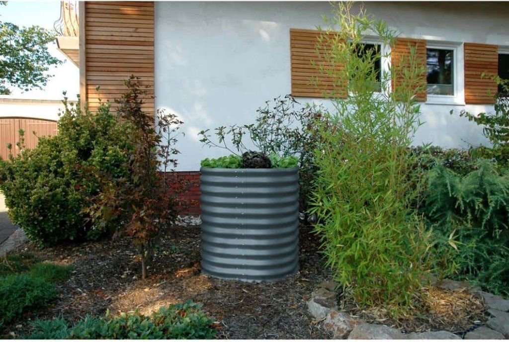 Hochbeet Vita Rund 858, blank