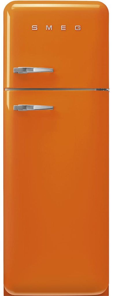SMEG FAB30ROR6 Kühl-/Gefrierkombination Rechtsanschlag Orange 50s Style