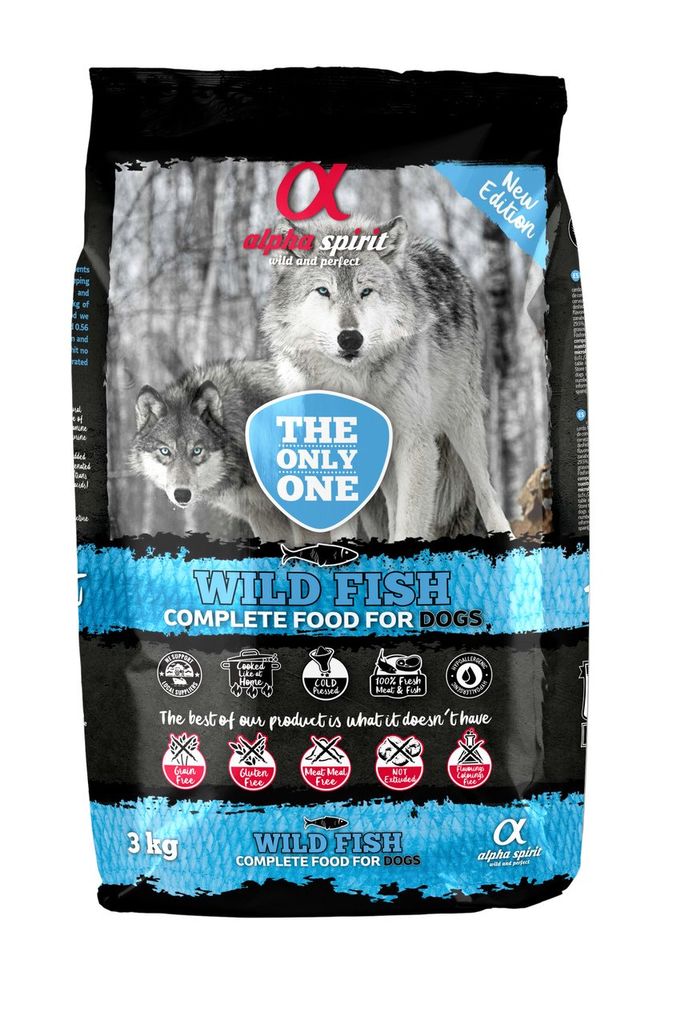 alpha spirit Dog The Only One Wild Fish 3kg