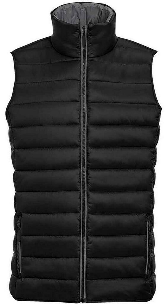 SOLS - "Wave" Weste für Herren LT1682 (S) (Schwarz)