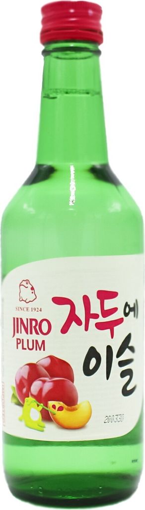 Jinro Plum Koreanisches Alkoholisches Getränk mit Produktbild 