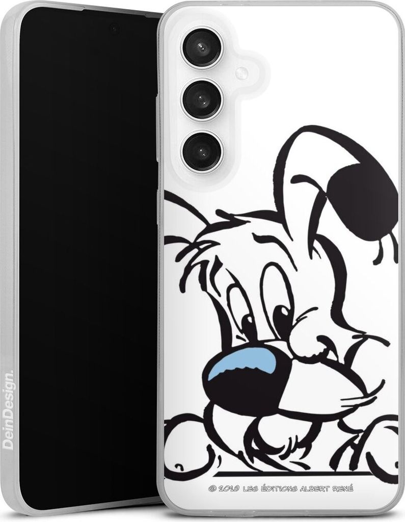 DeinDesign Slim Hülle für Samsung Galaxy S24 FE 5G Silikon Case Ultra Dünn Handyhülle Comic Idefix Offizielles Lizenzprodukt