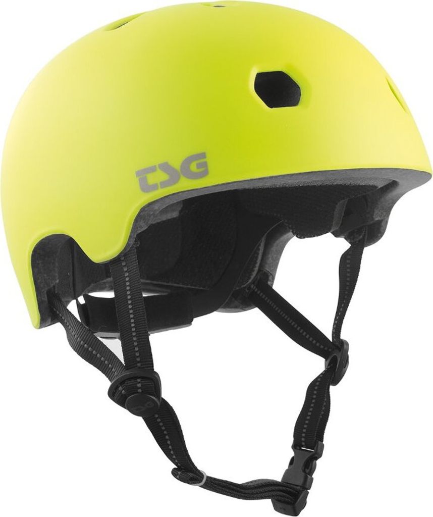 TSG Nipper Mini Solid Color Helm Acid Gelb JXXS/JXS (48-51cm)
