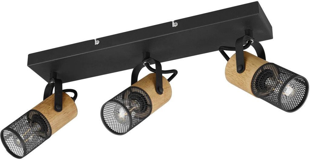 3-lichts opbouwspot Tosh Productafbeelding 