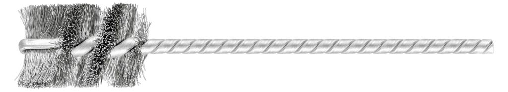 PFERD TOOLS Innenbürste IBU Ø16x25 mm Schaft-Ø3,2 mm Stahl-Draht-Ø0,20 10 Stk