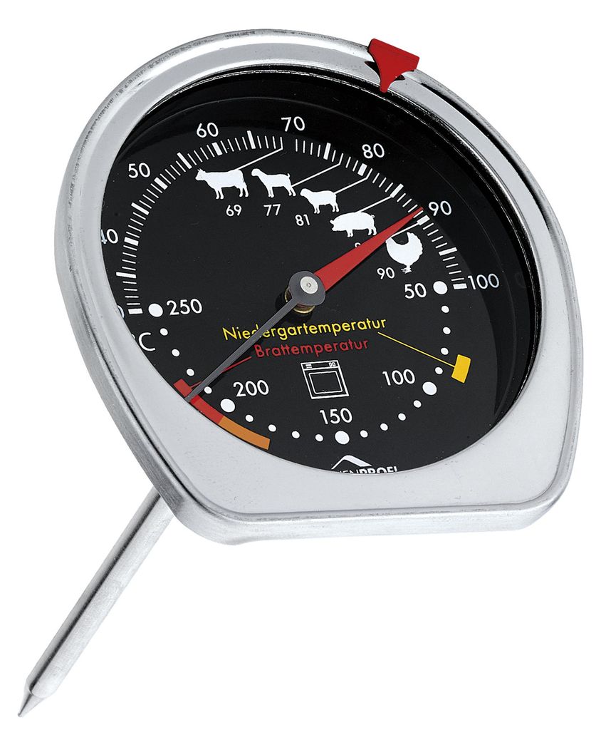 Küchenprofi braad-/oventhermometer, zwart, artikelnummer Productafbeelding 