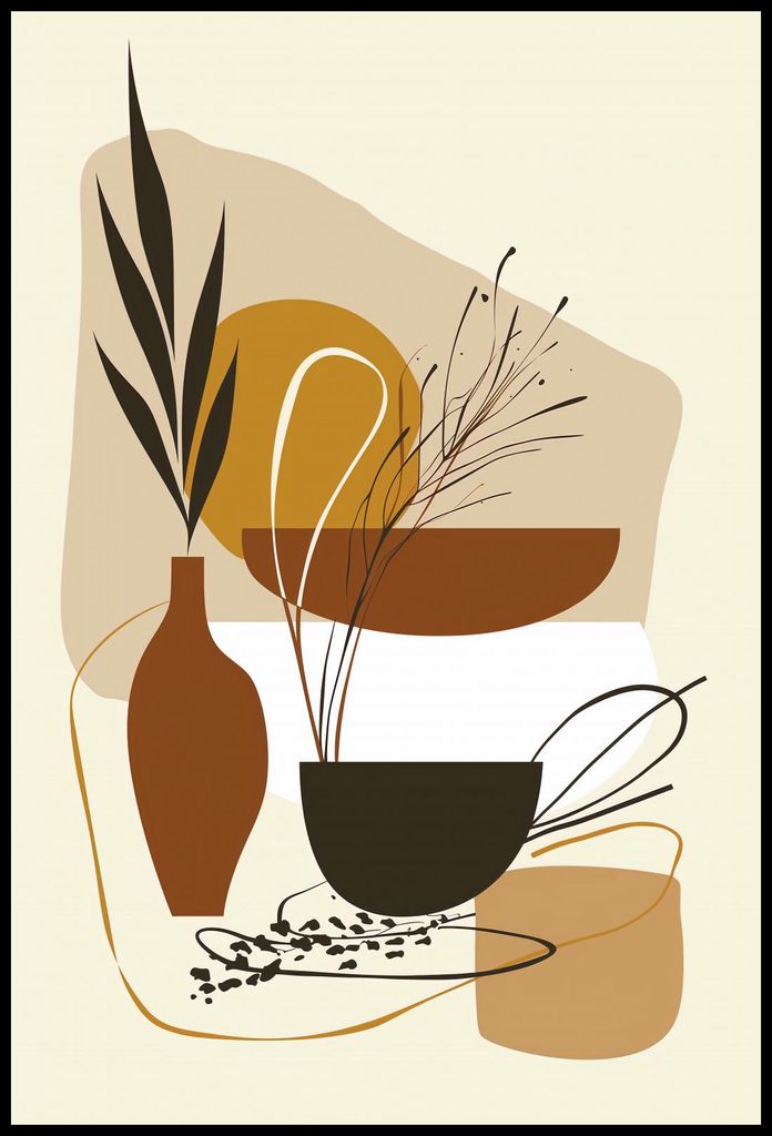 Plakat 68x101cm Einfachheit der Entspannung