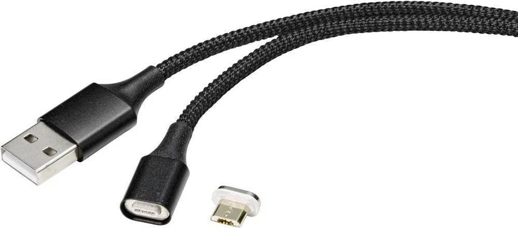 Cavo Micro-USB Renkforce 1m RF-4746074 | Nero Robusto e Affidabile