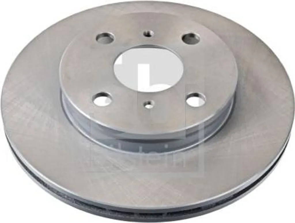 Disque de frein avant plein FEBI 108537 pour Toyota Starlet EP81
