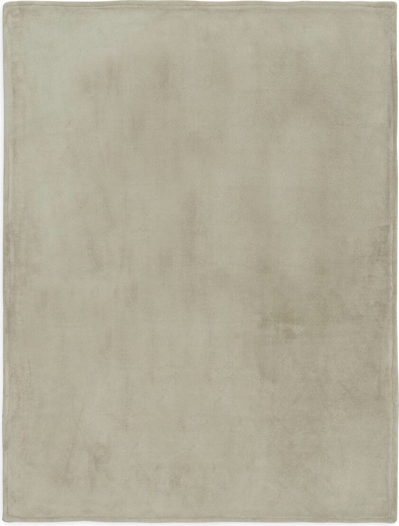 Jollein Babydecke Wiegen-Decke Basic Knit Olive Green Fleece 75 x 100 cm