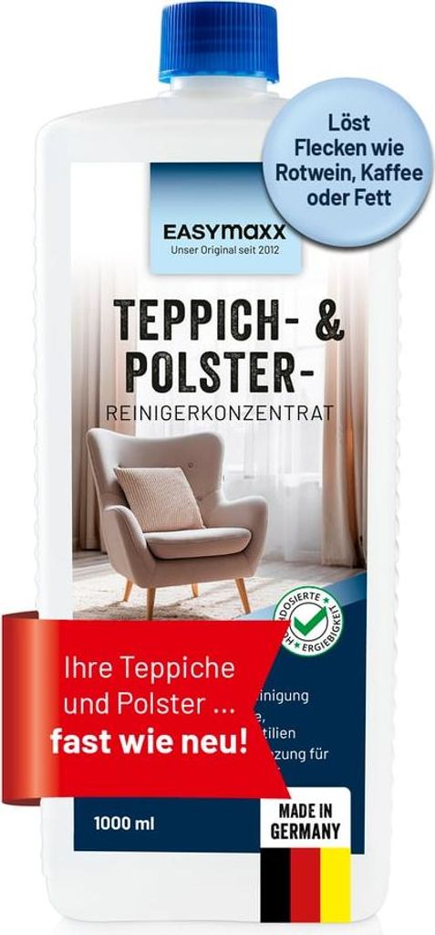 Teppich- & Polsterreiniger-Konzentrat 1L Produktbild 