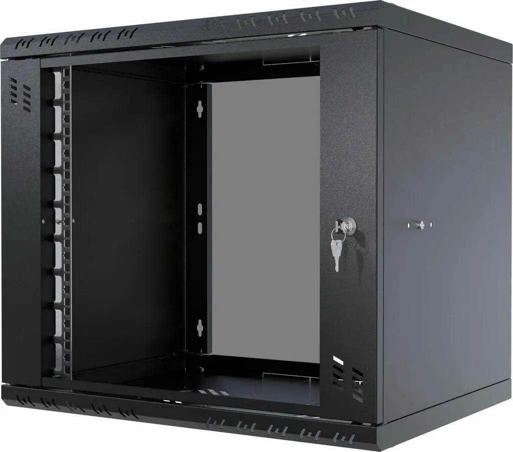 Rack 9U 19 pollici 600mm Porta Vetro | Il Cuore della Tua Smart Home