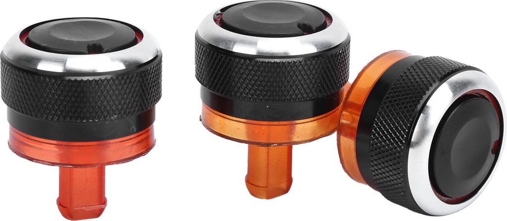 3pcs Auto Klimaanlage AC Lüfter Steuerschalter Knaufheizungstaste Ersatz für Peugeot 206/206+/207