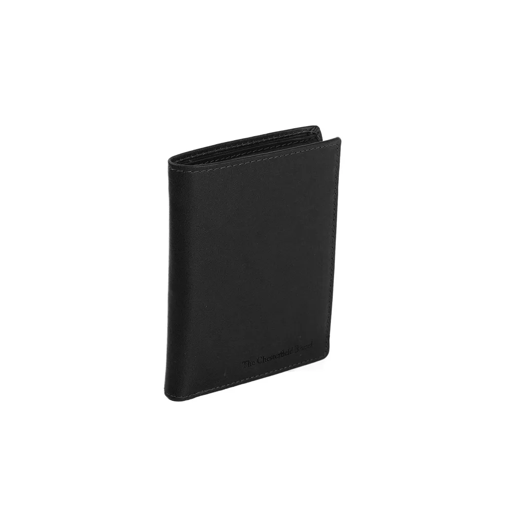The Chesterfield Brand Tymon: Portafoglio in Pelle Vintage Nero