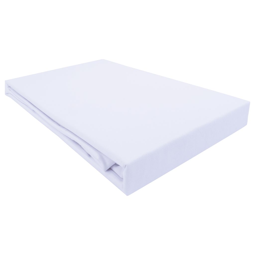 Traumschloss Betttuch Haustuch 240 x 260 cm weiß aus 100% Produktbild 2