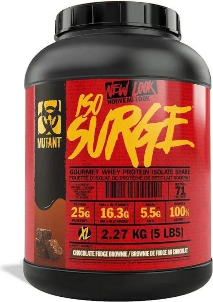 Mutant Iso Surge 2270 g chocolat fondant-brownie / Protéine Image du produit 