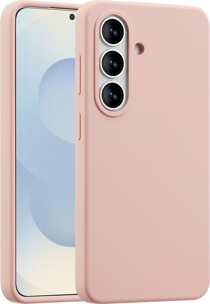 Accezz Liquid Silikoncase mit MagSafe Samsung Galaxy S26 - Rosa