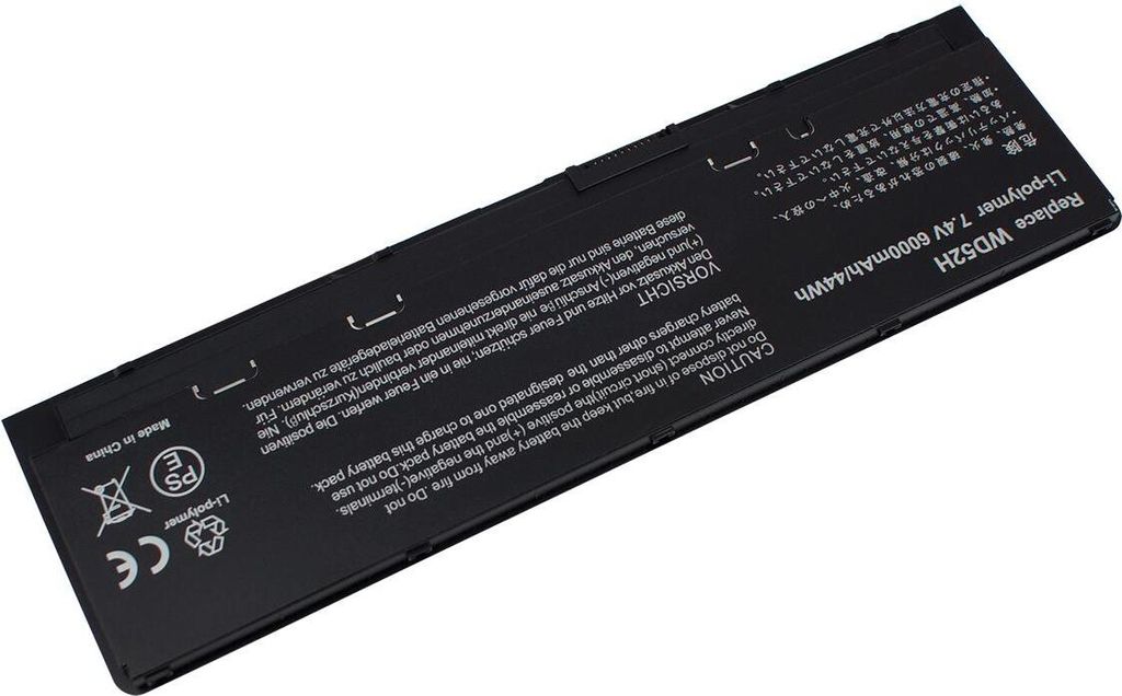 náhradná batéria 6000 mAh pre notebook Dell Latitude E7240, Obrázok produktu 