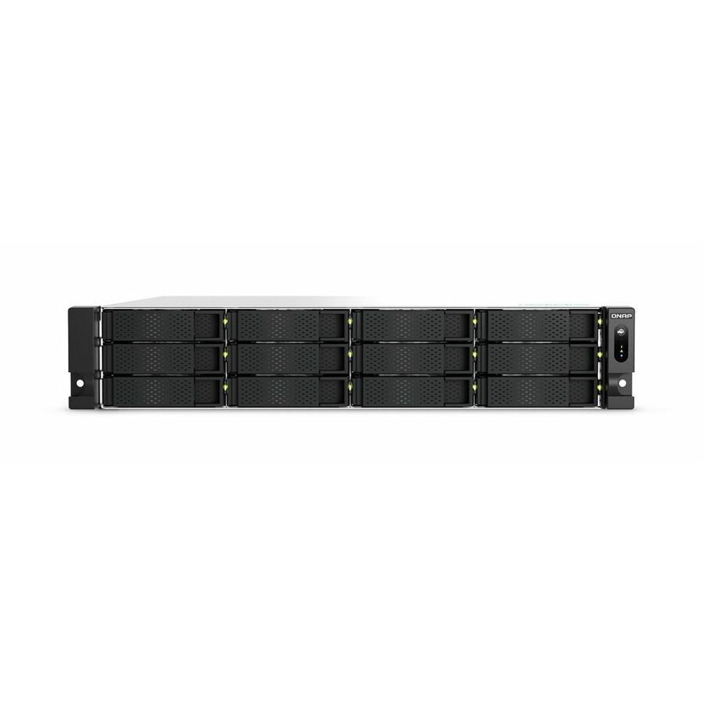 QNAP TS-H1277AXU-RP - NAS-Server - 12 Schächte - Rack - einbaufähig - SATA 6Gb/s - RAID RAID 0, 1, 5, 6, 10, 50, JBOD, 60 - RAM 32 GB - 2.5 Gigab...
