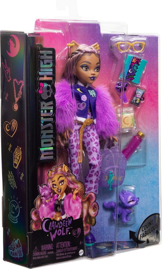 Monster High Puppe Clawdeen Wolf 25 cm Produktbild 7