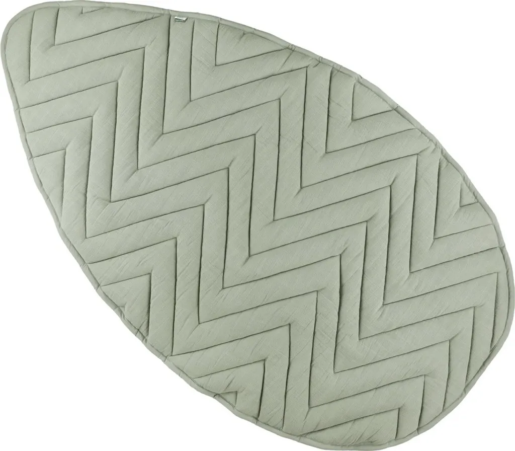 Tapis de jeu Trixie Bliss Olive en coton - Fini les sols froids et durs