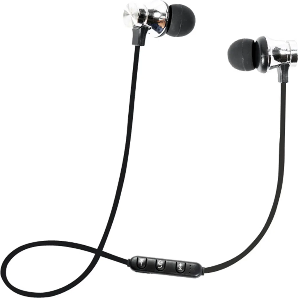Cuffie Wireless XT-11 Argento: Magnetiche, Bassi Deep per Samsung