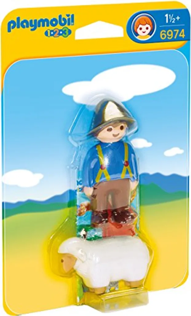 Figurine Berger PLAYMOBIL 6974 pour Compléter la Grande Ferme Country