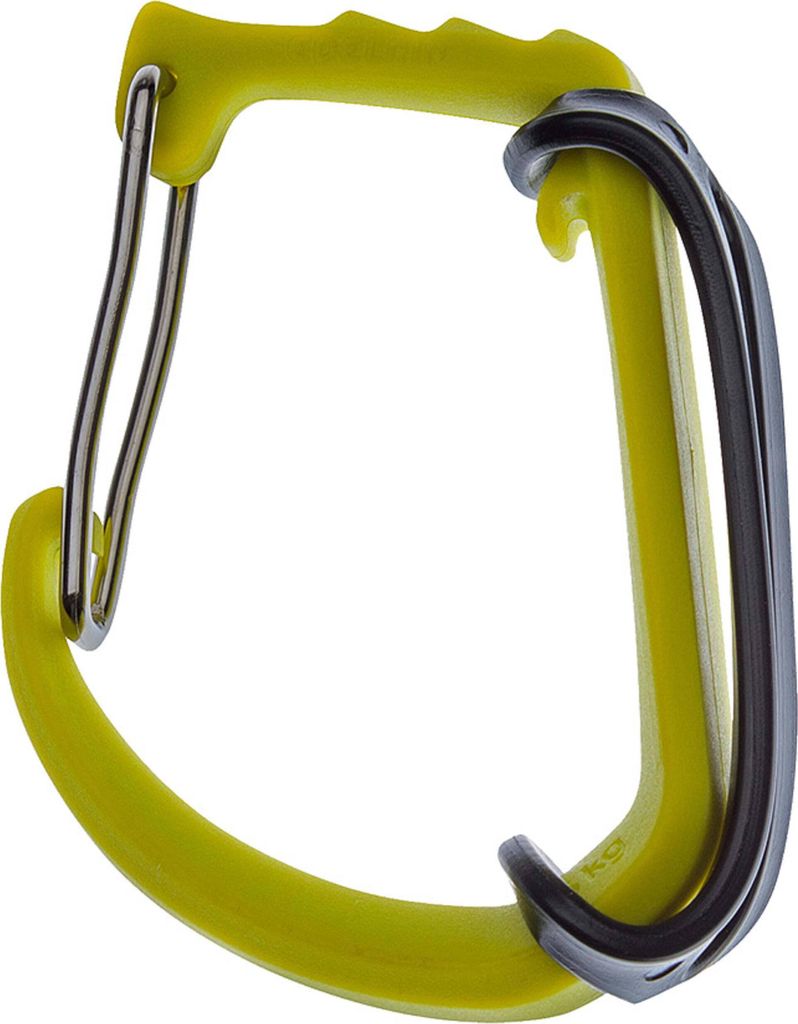 EDELRID Materialkarabiner 719070001380 SM Clip grün Grün, One Size