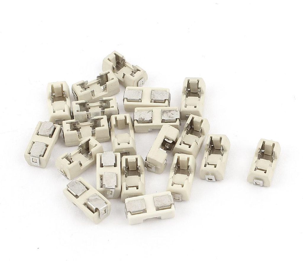 20Stk Kunststoff Schale Sicherungen Holder Buchse fš¹r Surface Mounted Devices 1808 Sicherung DE de