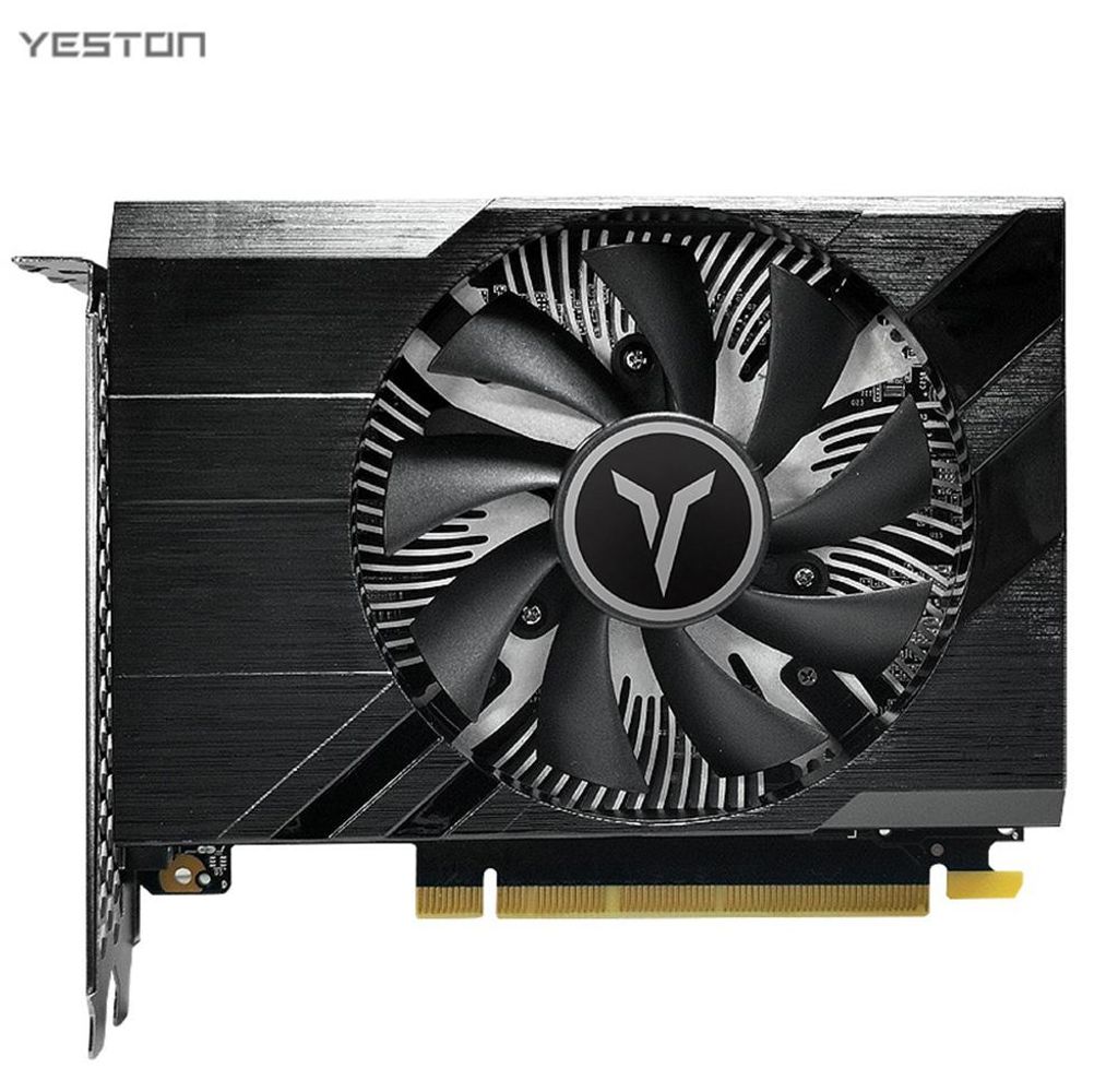 Yeston RTX 3050 6G GDDR6-Grafikkarte fuer Gaming-PC, leistungsstarke Lueftersteuerung, hohe Kernfrequenz, Multi-Interface-Unterstuetzung, hochtempe...