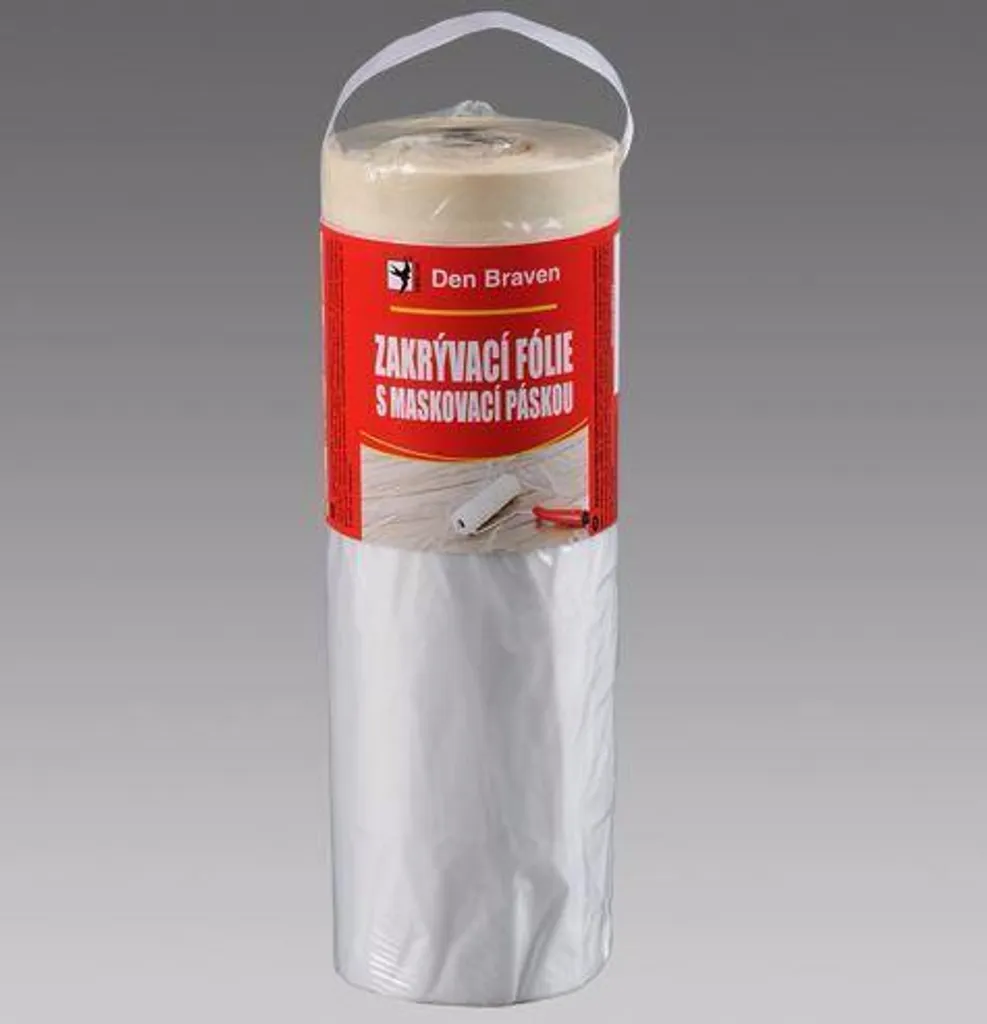 Film de masquage adhésif Den Braven 1,4m x 33m résistant et pratique