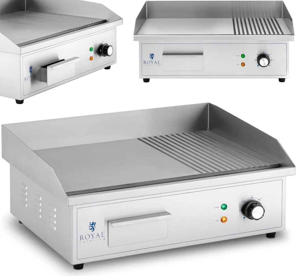 Expondo Royal Catering Elektrická grilovacia doska – 548 x Obrázok produktu 