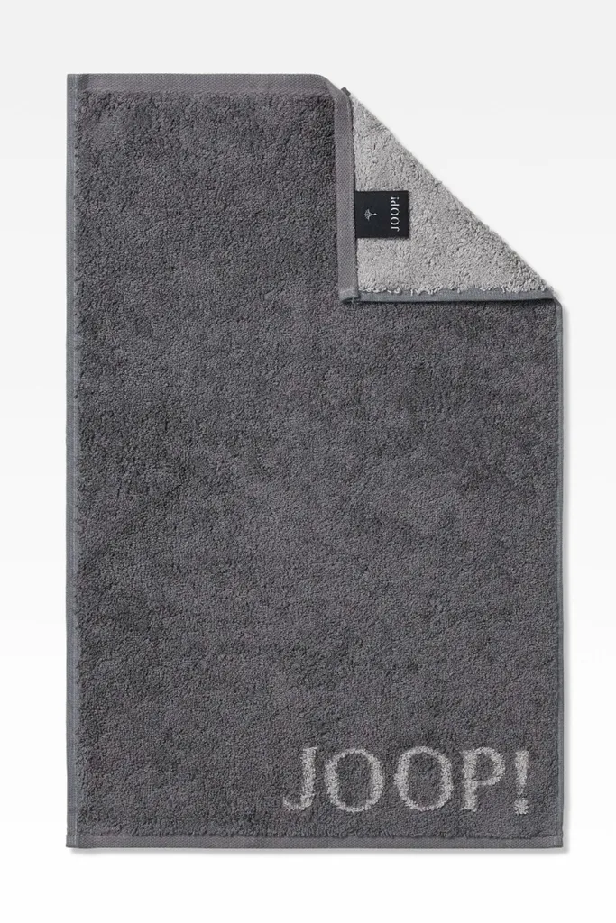 Serviette invité JOOP! Anthracite 30x50 cm : fini le linge rêche !