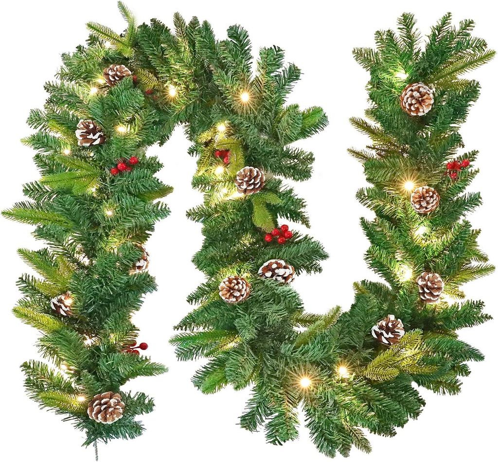Guirlande de Noël artificielle LARS360, 500 cm, avec LED. Image du produit 